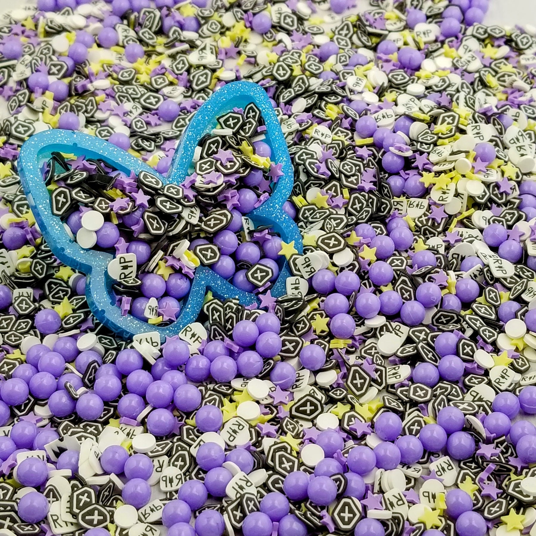 Purple Rip Purple RIP Mix Clay Slices – New Day Inspiration