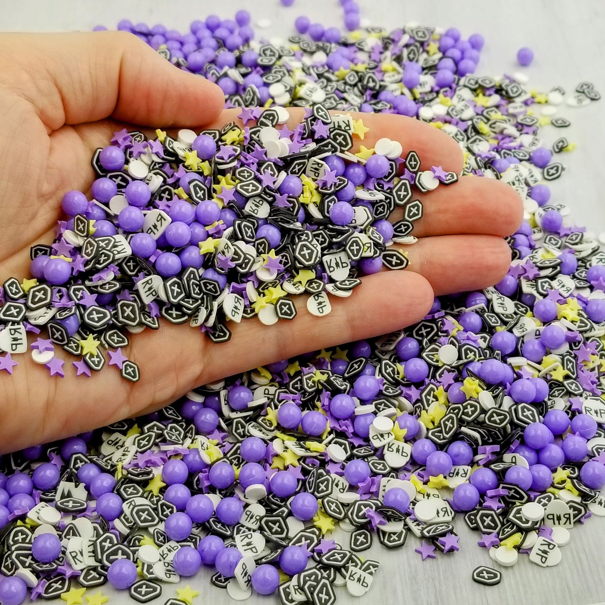 Purple Rip Purple RIP Mix Clay Slices – New Day Inspiration